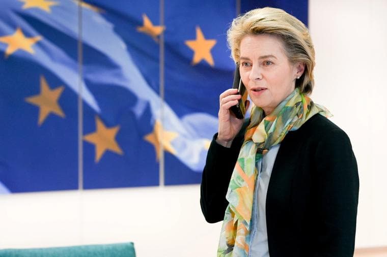 President i Europakommisjonen, Ursula van der Leyen.