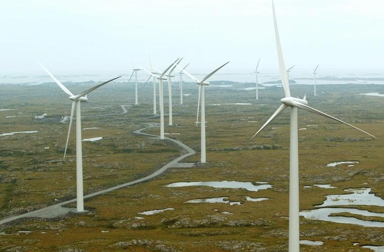 Smøla vindpark var Europa største vindkraftanlegg på land da den åpnet i 2002.